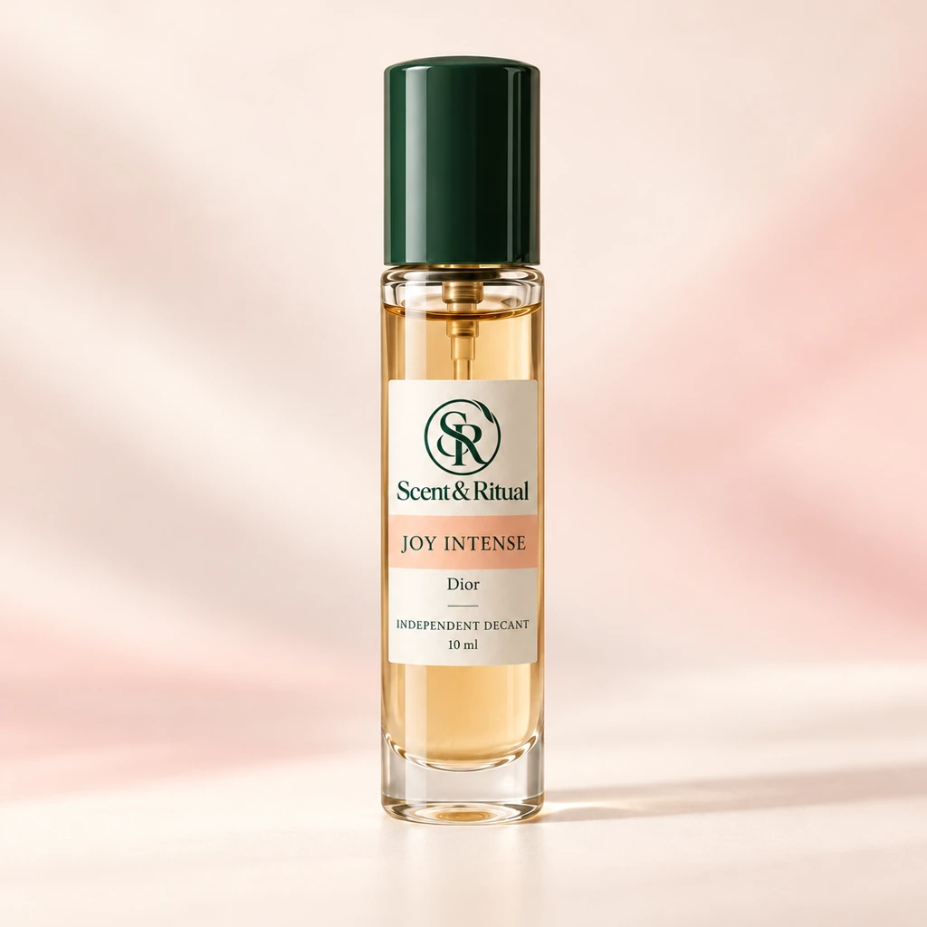 Dior Joy Intense — S&R Decant — concept packaging mockup