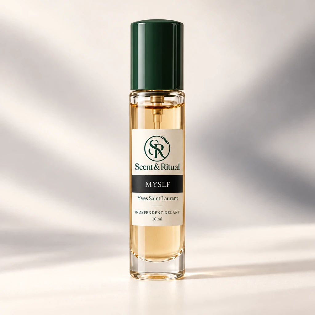 Yves Saint Laurent MYSLF — S&R Decant — concept packaging mockup